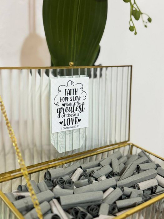 Cutie cu versete biblice personalizata