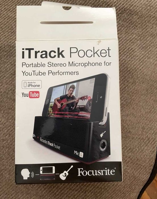 iTrack  Portable Stereo Microphone for
You Tube Performers китара