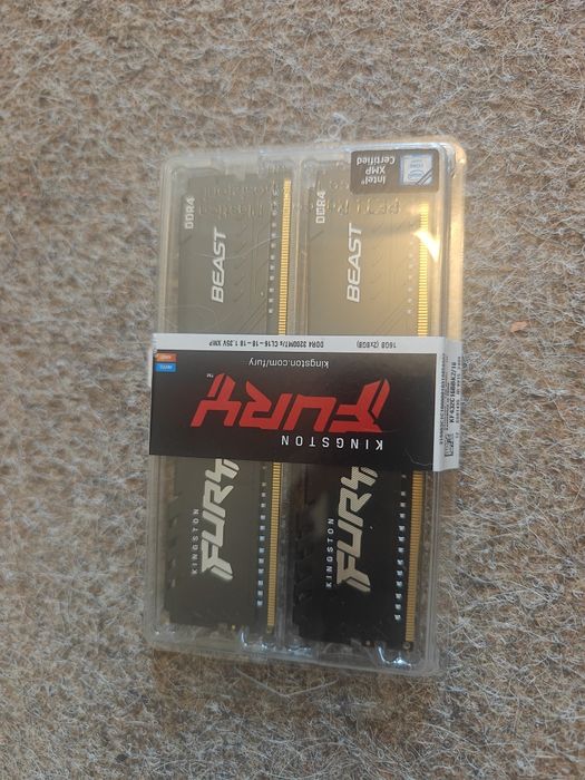 Kit ram 16gb Kingston fury nou