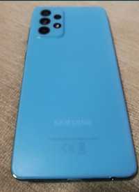 Telefon Samsung A 52 128g ram 6g + 6g albastru + husa neagra