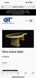 Masa de poker military style arta pura de la CustomTables.eu stoc mese