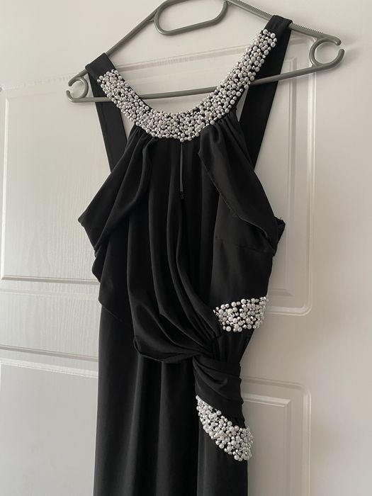 Rochie neagra eleganta de ocazie