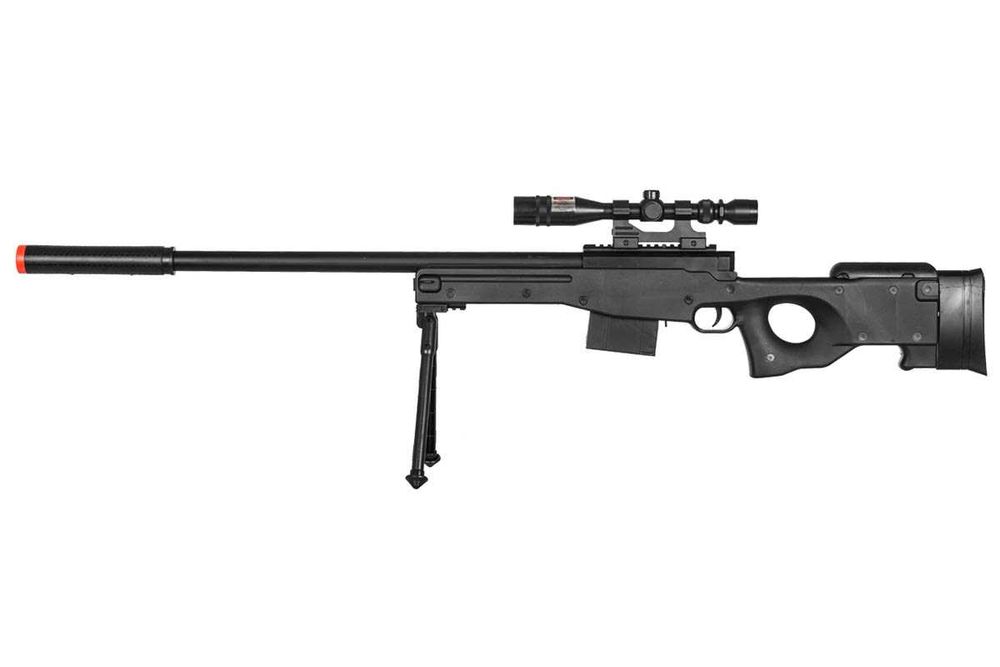 Super pusca sniper L96 cu bile gel inofensive,bile incluse,luneta.