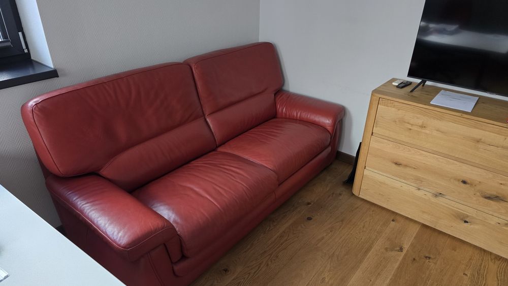 Canapea extensibila de piele