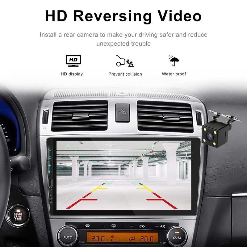 9" 2-DIN мултимедия с Android 12 , RDS , 64GB ROM , 2GB RAM