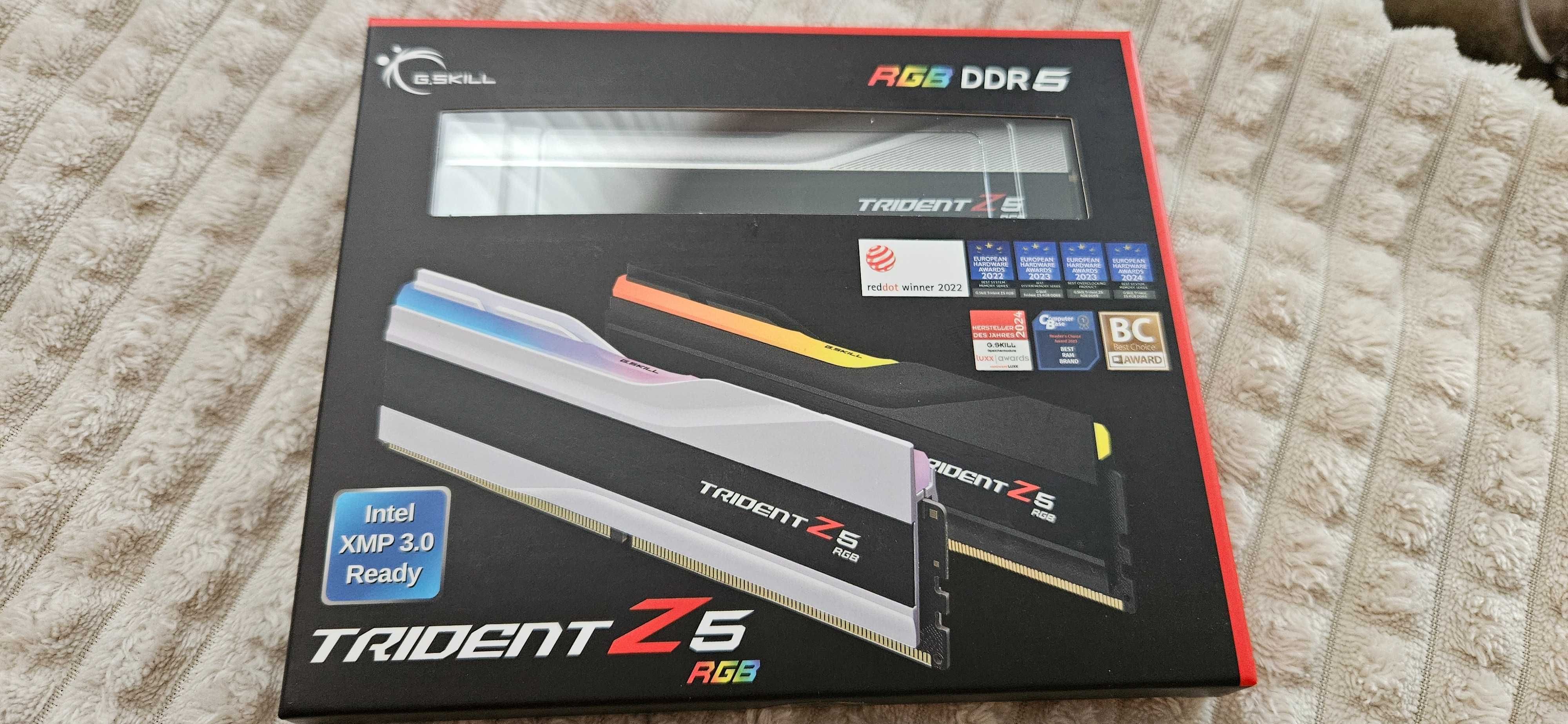 RAM G.Skill Trident Z5 RGB DDR5-5600 CL36 32GB (2x16GB) Intel XMP