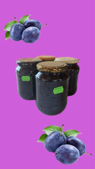 Magiun/Silvoiță/Dulceață de prune fara zahar