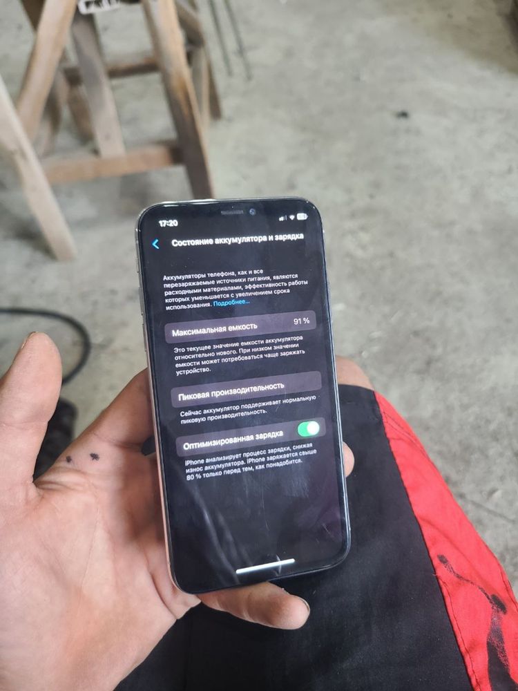 Iphone X В хорошим состаяние