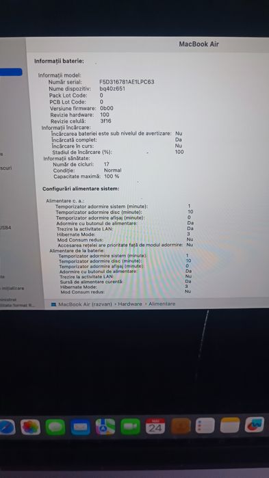 ‼️Makbook Air 15 inchi M2  17 cicluri 100%‼️