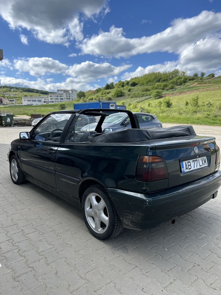 Golf 3 Cabrio 1.6 benzina 101 cai + GPL