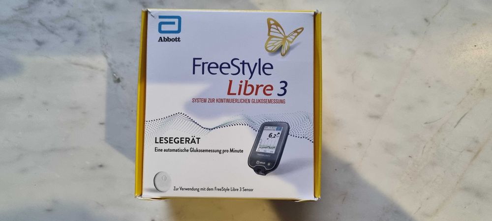 FreeStyle Libre3 / 3+ (Фрийстайл Либре 3 / 3+) четец в mmol/l с аларми