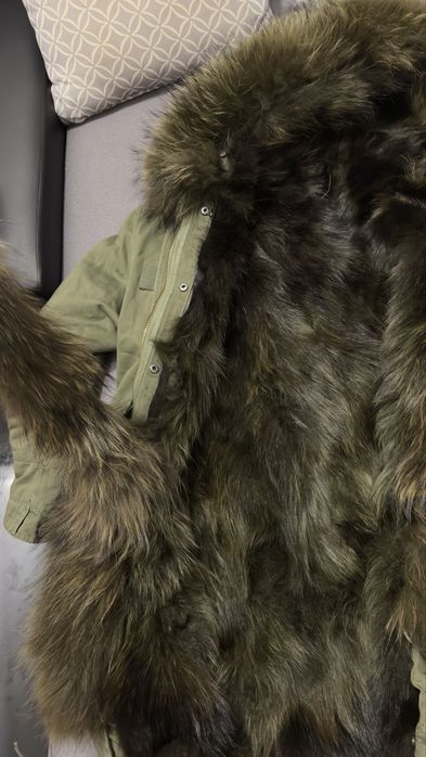 Парка с естествен косъм