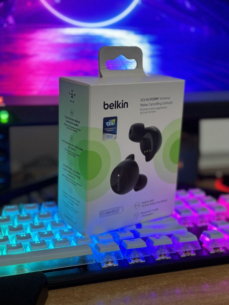 Casti TRUE Wireless Belkin Soundform Immerse