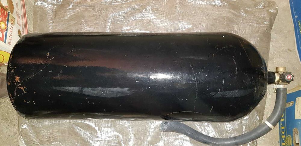 Бутилка за метан, стомана, 53 литра. 67,5 кг,200bar