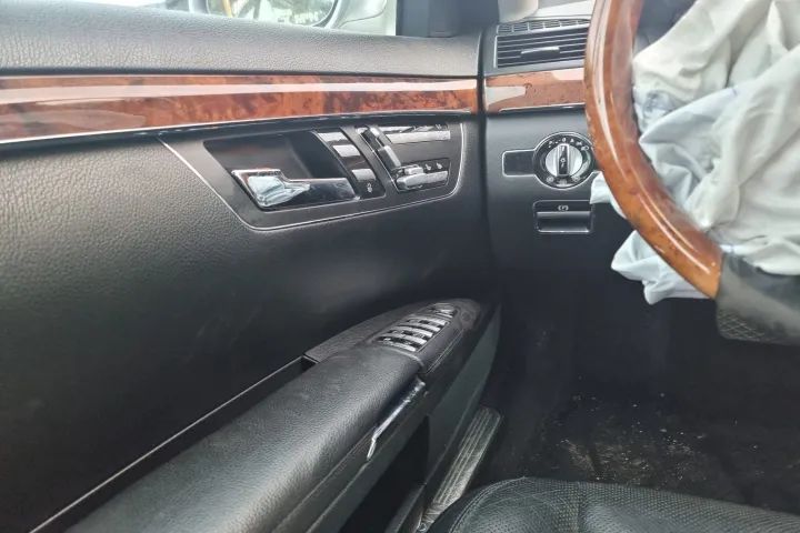 telescop perna suport cutie carcasa fitru aer motorina interior piele scaune fata bancheta spate Mercedes S CLASS W221 long motor 3.0cdi dezmembrez