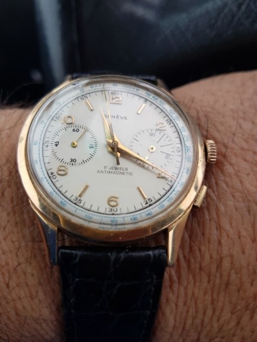 Ceas Geneve aur 18k