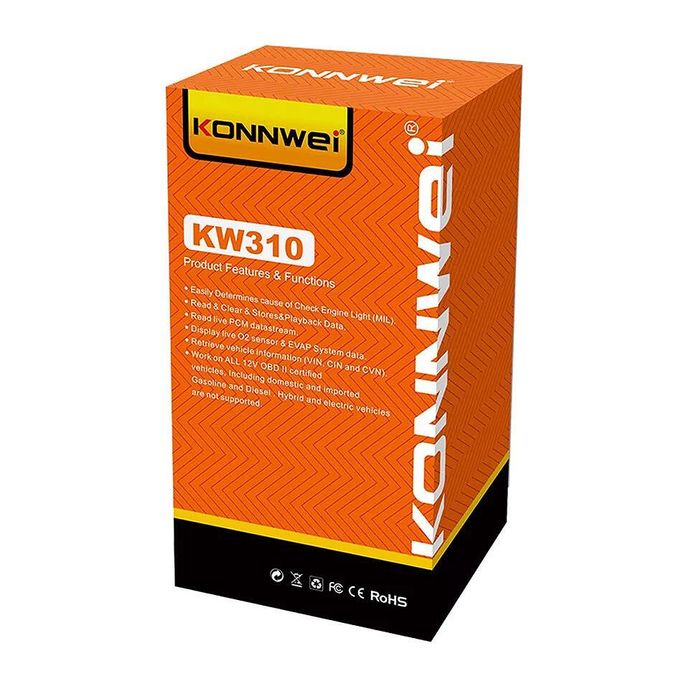 Универсална автодиагностика konnwei - kw310