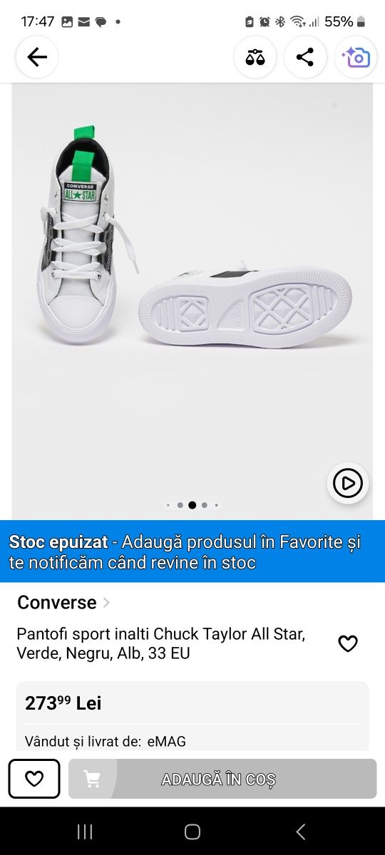 Teniși Converse All Star
