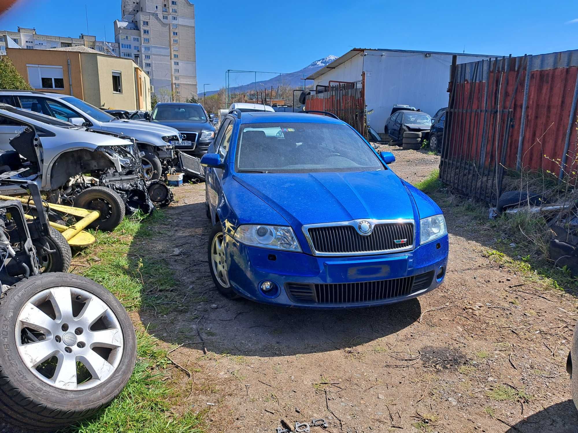 Продавам Skoda Octavia 2 RS, 2.0tfsi, 6ск на части