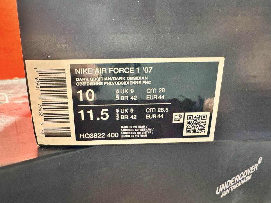 Оригинални! Nike Air Force 1 '07 Gore-Tex - 44 ShoeMag