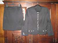 Costum femei ( Bleizer + fusta scurta / lunga ) culoare negru