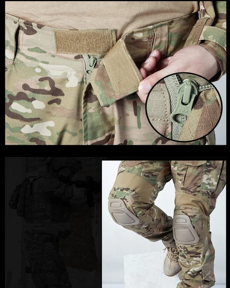 Pantaloni tactici camuflaj G3