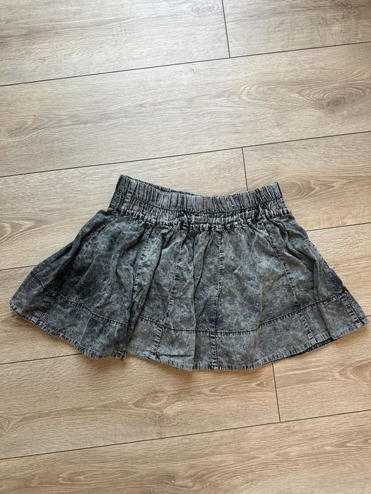 Fusta noua gri denim cu elastic