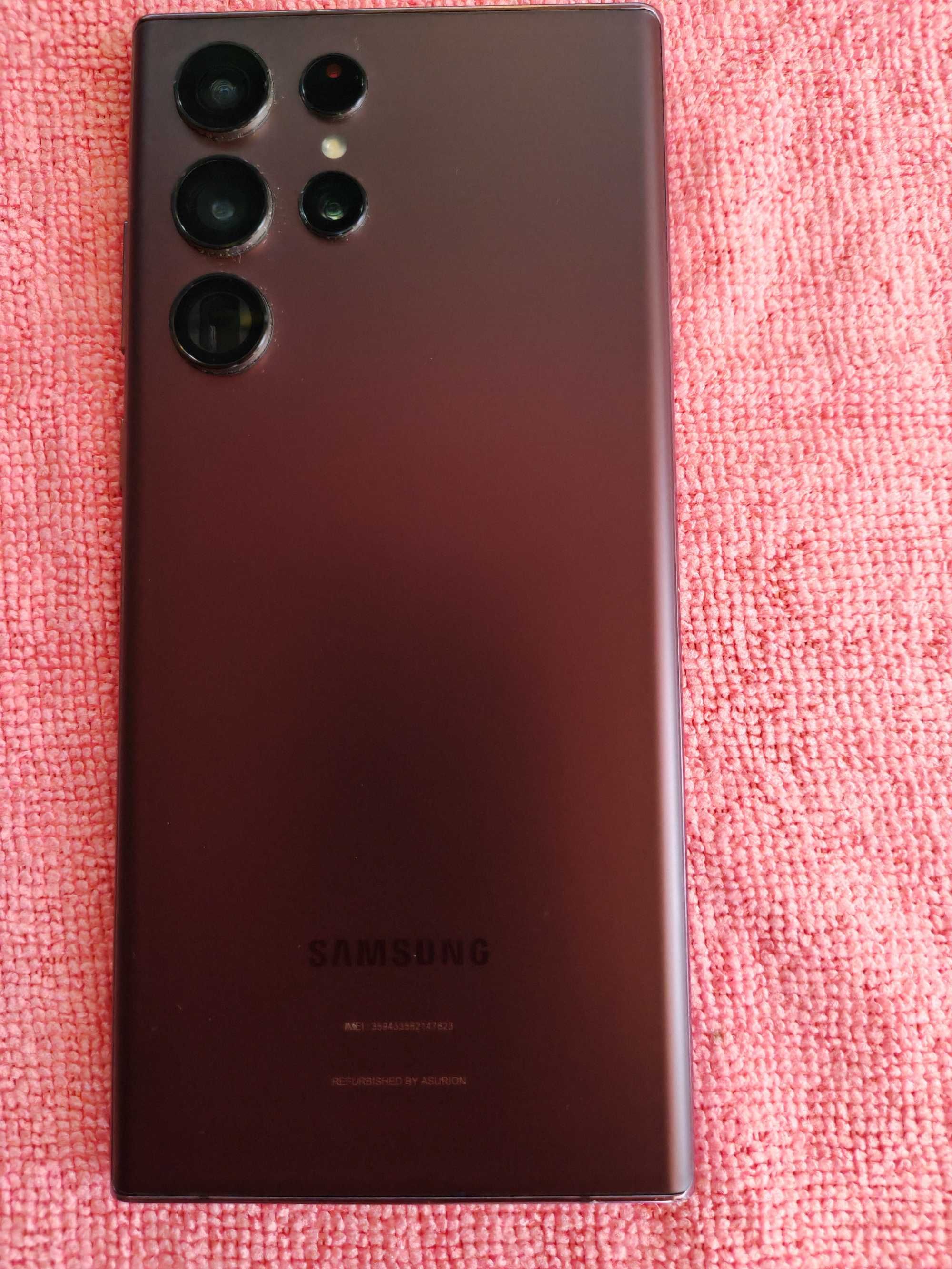 Samsung S22 Ultra 256GB 12 RAM Burgundy