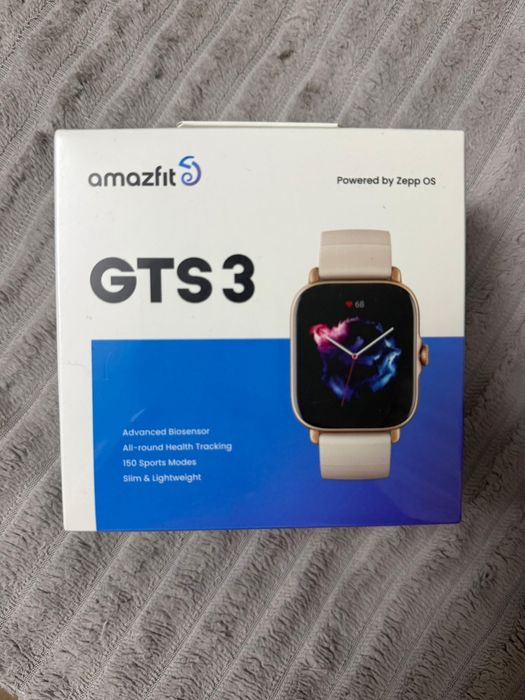 Продам смарт-часы Amazfit GTS 3 (золотисто-бежевый)