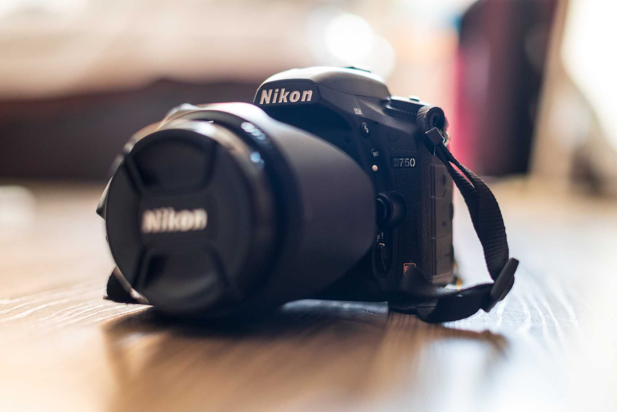 Nikon d750 DSLR перфектен