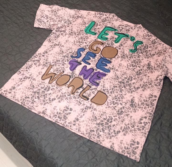 Bluza damă măsură L-XL, cu broderie Minnie Mouse