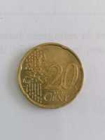 Monedă 20 eurocent 2002