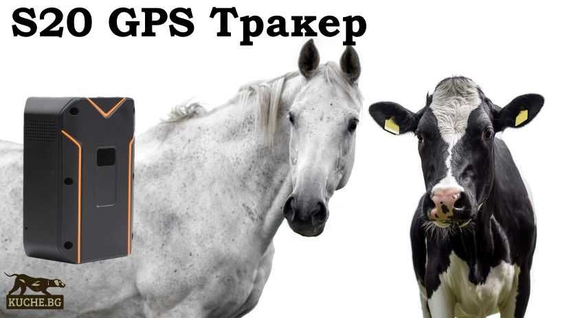 GPS Тракер за едри животни коне,крави,кози,овце Джипиес проследяване