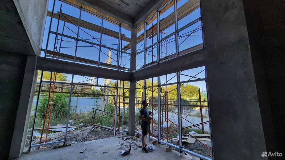 АЛЮМИНИЙ ВИТРАЖИ И Пластиковые Витражи Окна Балконы Двери Перегородки