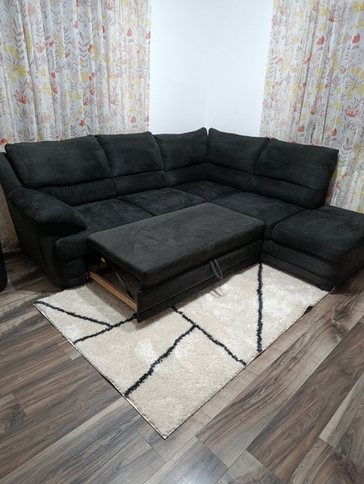 Colțar living extensibil pe stânga