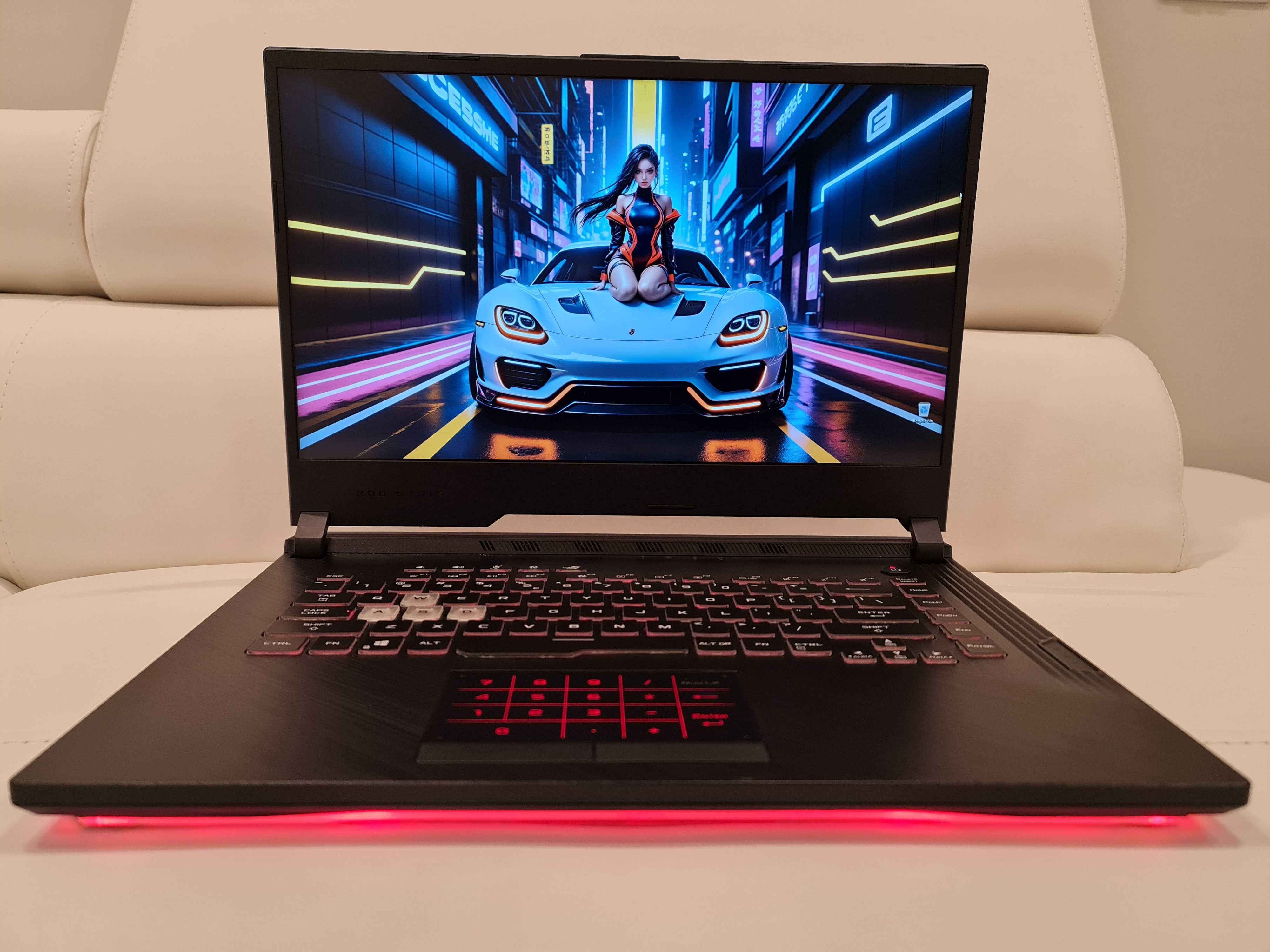 Laptop Asus Rog, intel core i7-9750h, ram 16 gb video 6 gb GTX 1660 TI