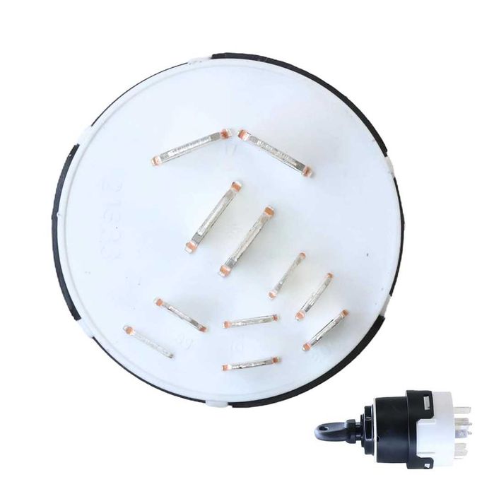 Comutator de aprindere Selyse 12V/24V cu 2 chei, 10 pini