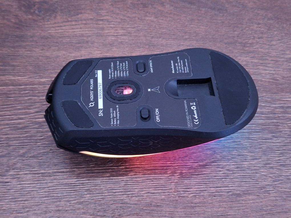 Mouse gaming Aqirys Polaris Wireless