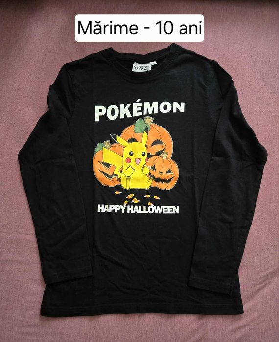 Lot 2 Bluze tematică Halloween mărimea 140/146 - stare impecabilă