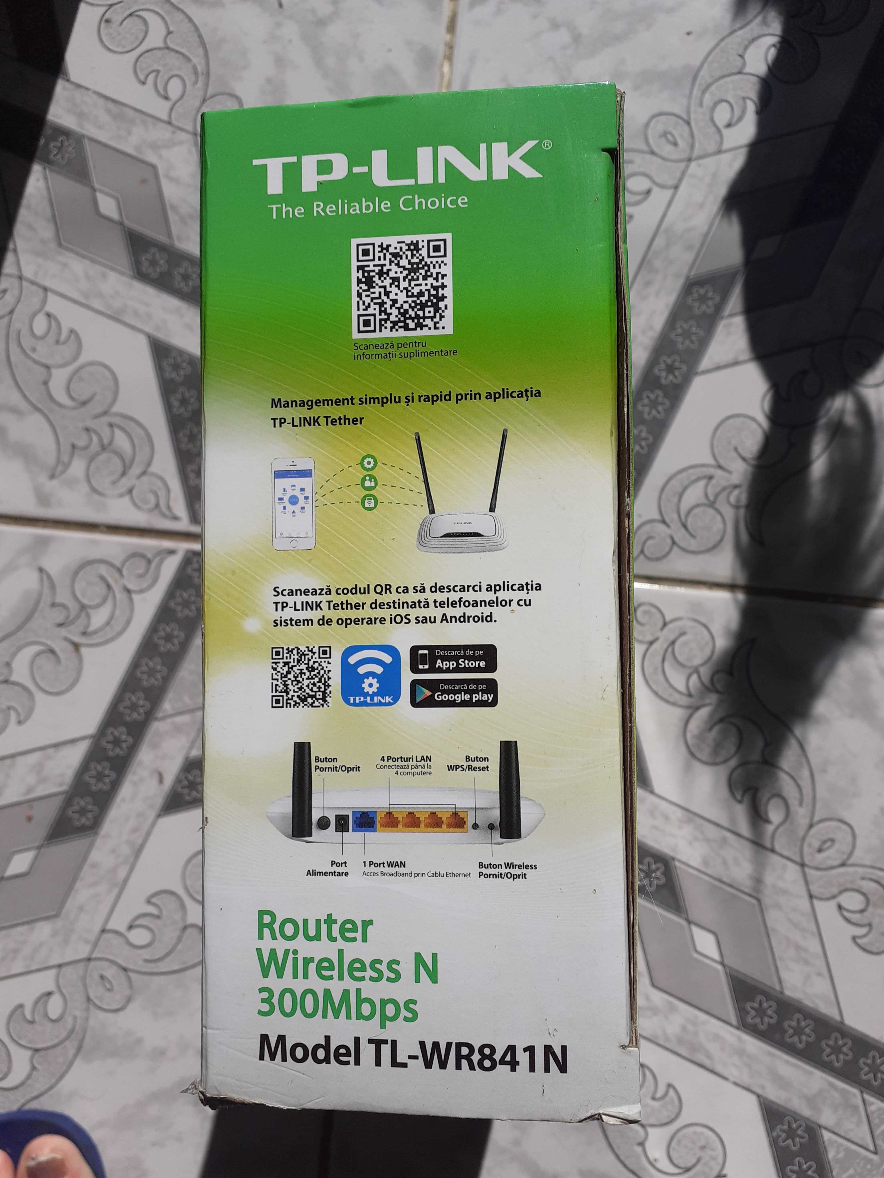 Router TP-LINK nou nefolosit 300 Mbps