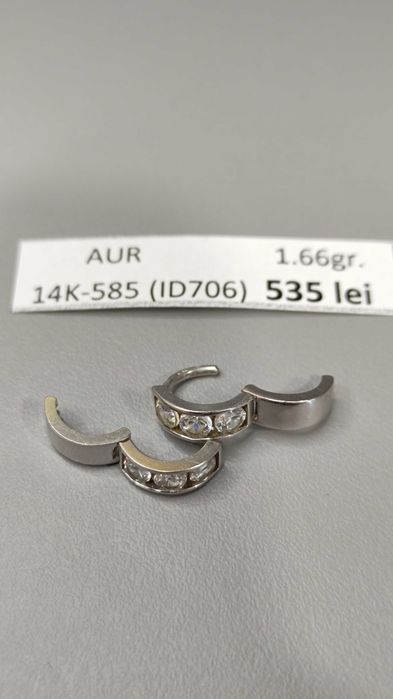 Cercei aur 14 Karate (1.66 grame) ID706-AG2