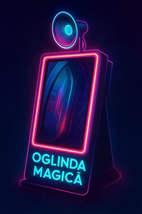 Surprinde Invitații cu Oglinda Magică - Luxury Mirror Booth