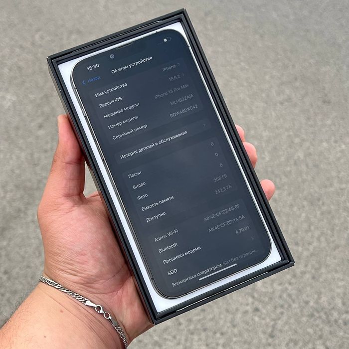 Iphone 13 pro max 256gb dual sim 444$ srocni