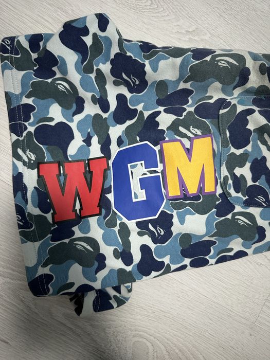 Pantaloni bape albastri