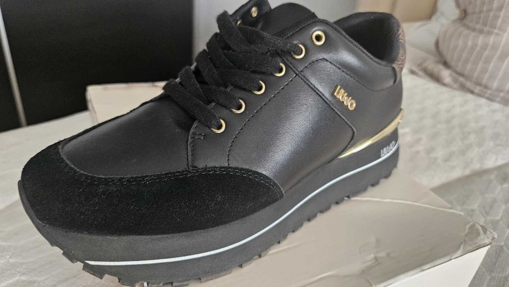 Сникърси Liu Jo Maxi Wonder 84 BF4095 PX545 Черен