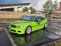 Bmw 320i coupe /variante cu motocicleta