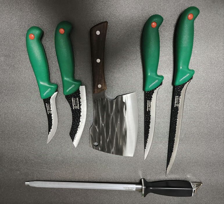 SET Cutite Macelarie 6 piese Germany Green