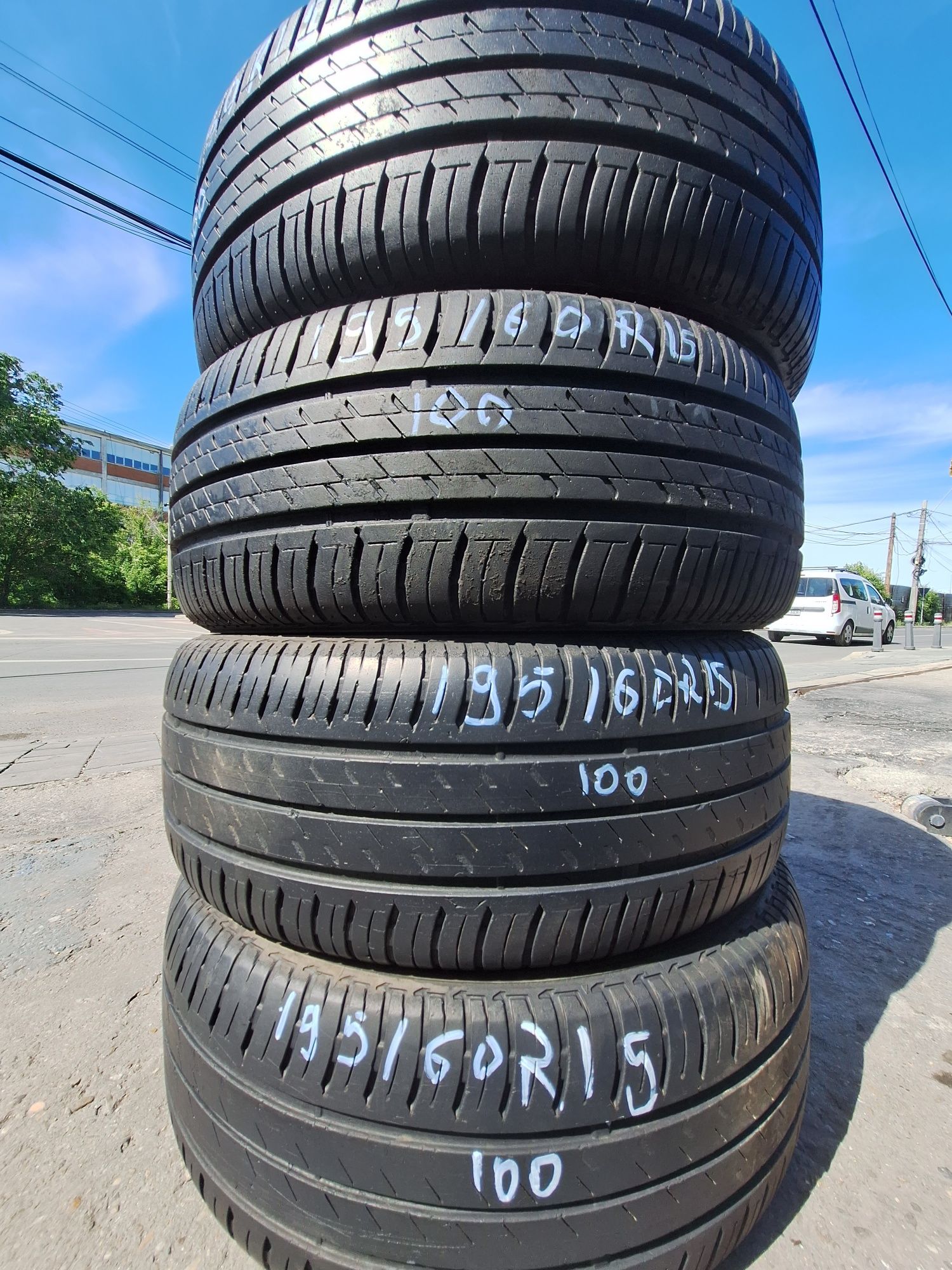 4 anvelope vara 195/60r15  Bridgestone Montaj Gratuit