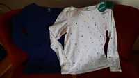 НОВИ! Н&М Conscious блузи от органичен памук с дълги ръкави. 2 броя.