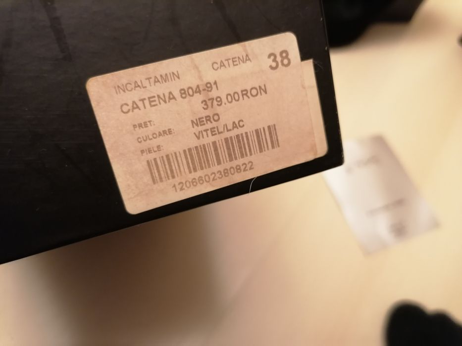 Pantofi dama toc Cristhelen B catena 804-91  din piele intoarsa marime